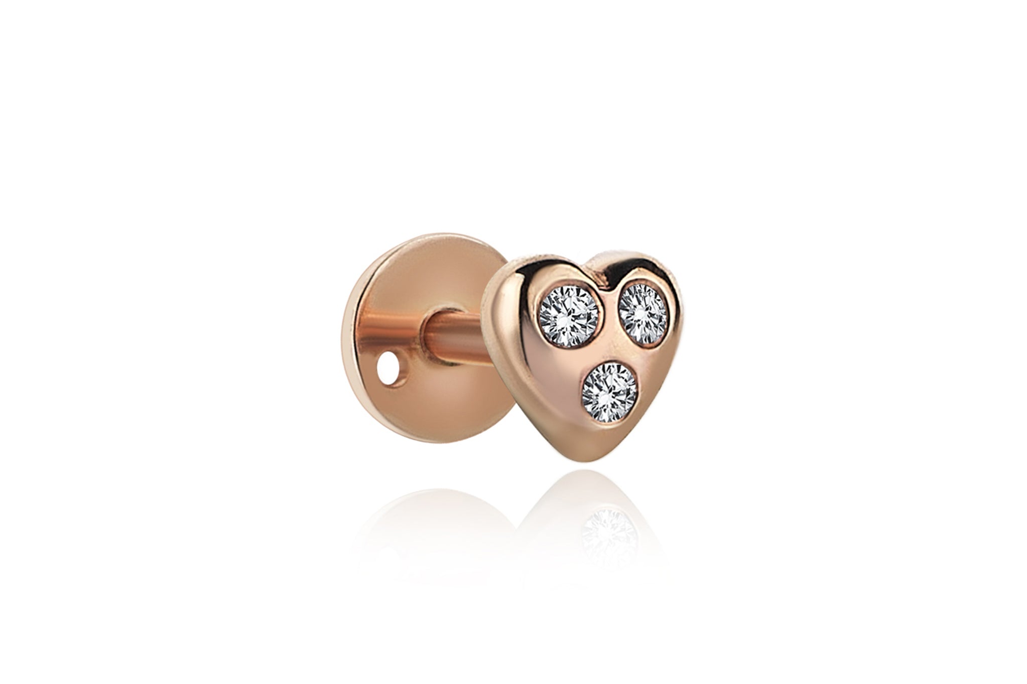 Heart Diamond Tragus