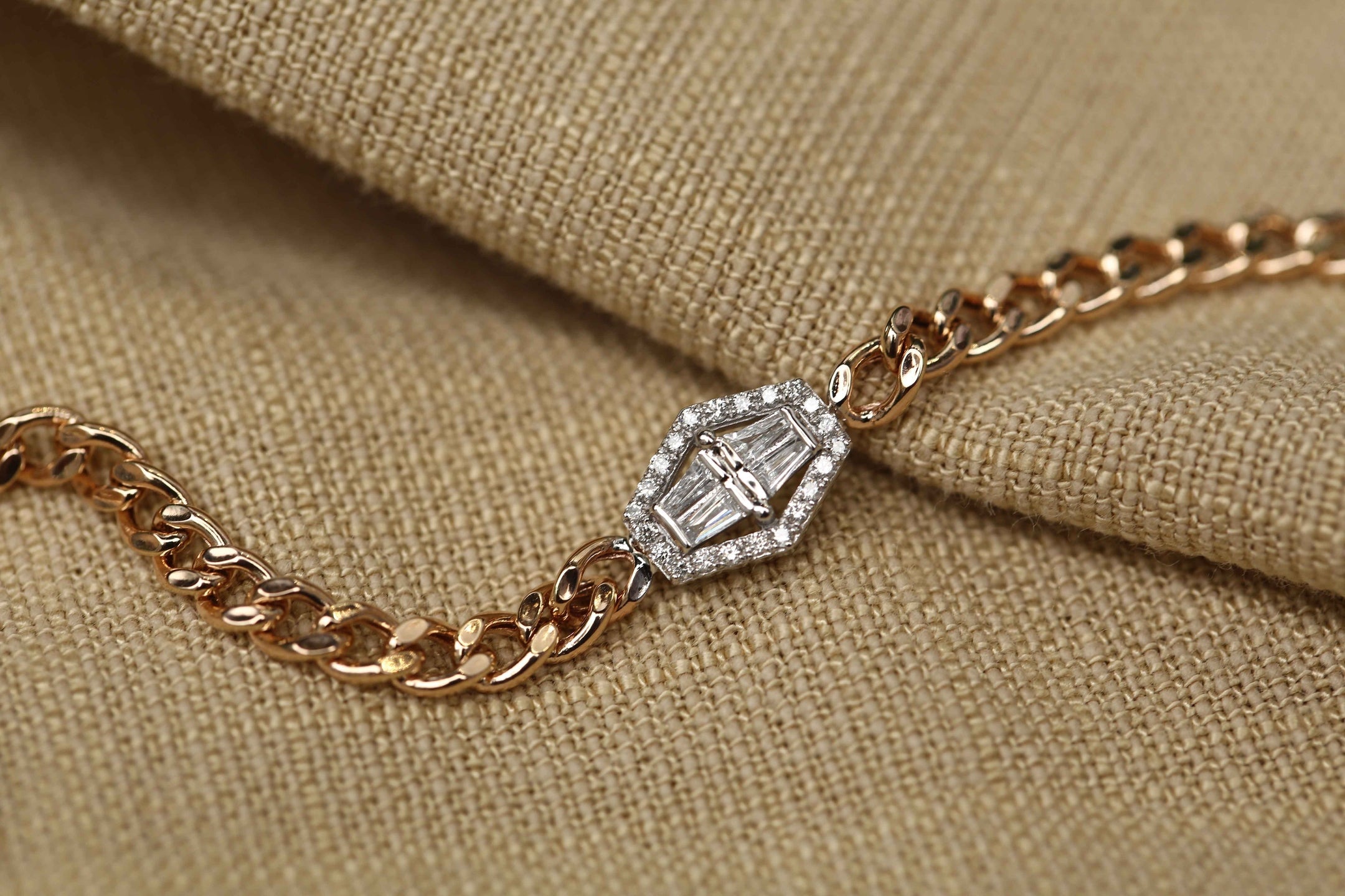 Pars Marquise Diamond Bracelet