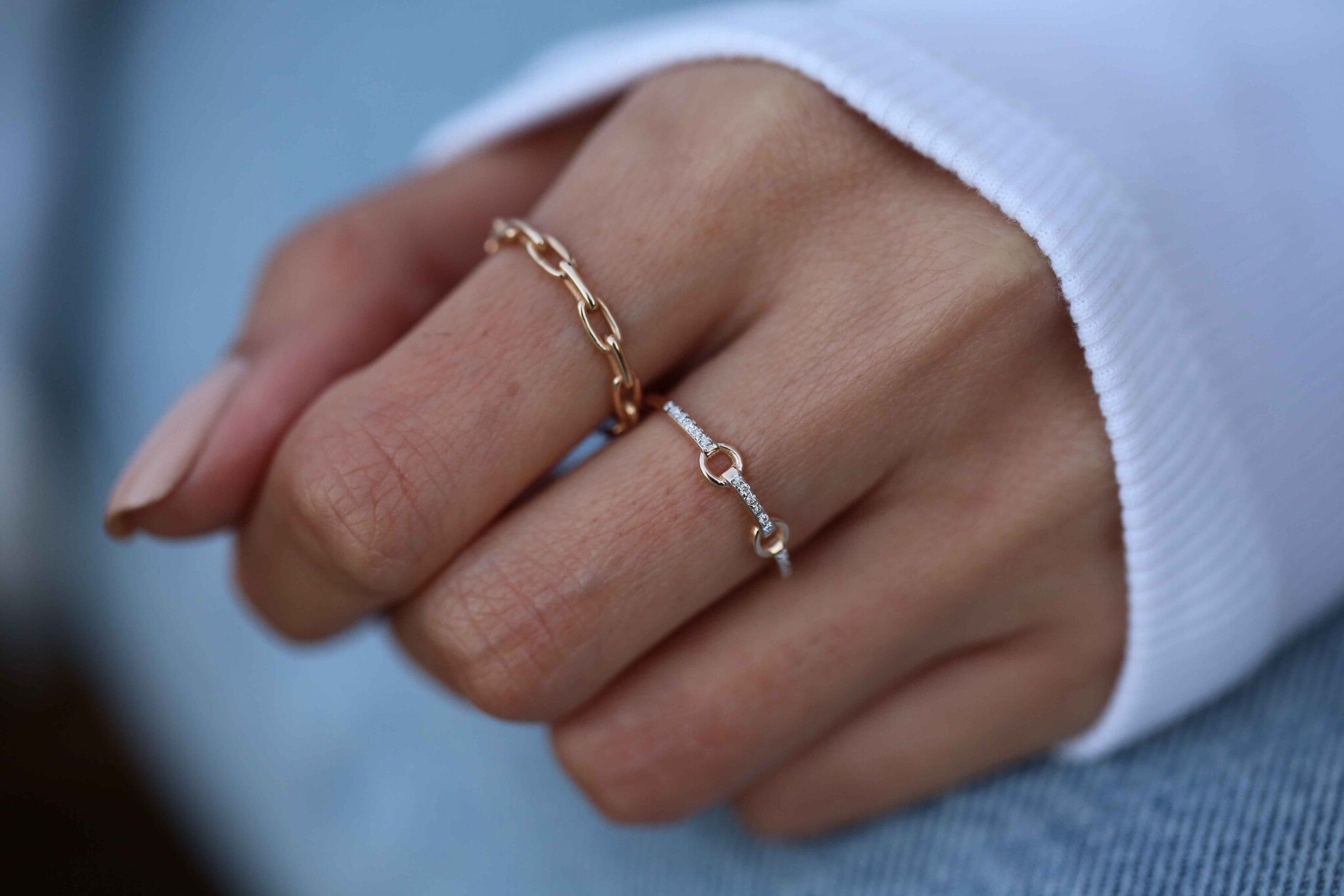 White Diamond Ring