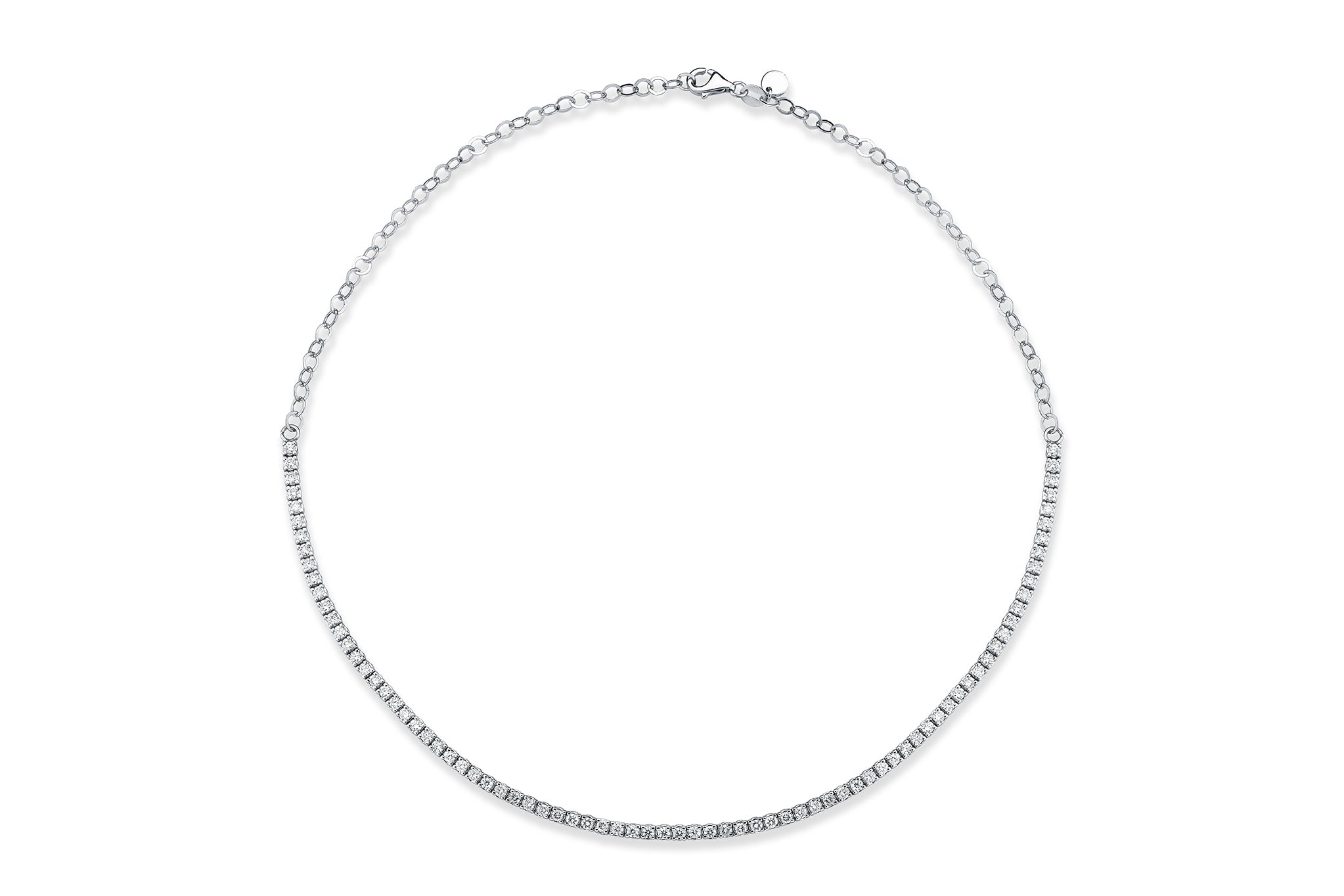 Tennis Choker Diamond Necklace